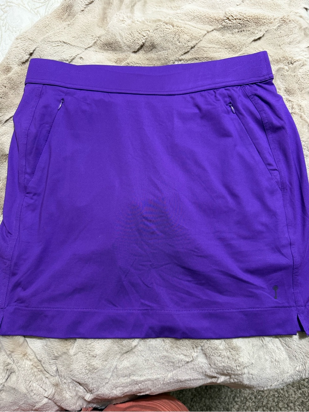 Belyn Key Purple Women’s Active Skort